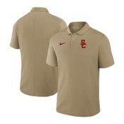 USC Trojans Men's Nike Beige SC Interlock Dri-FIT Victory Polo